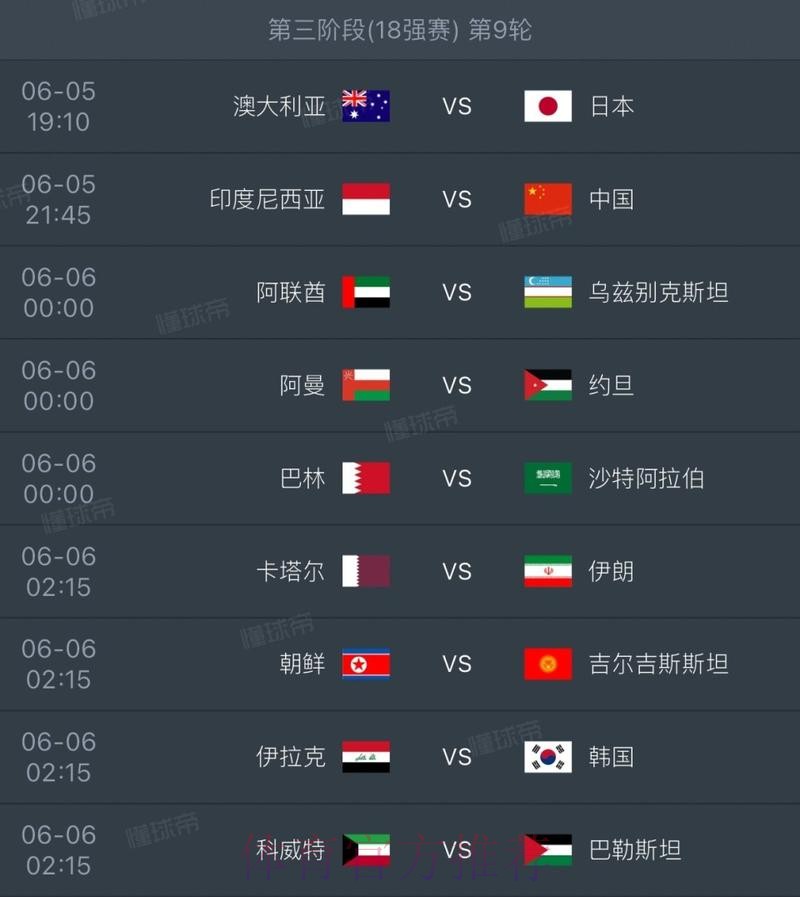 2026世界杯完整赛程最新 2026世界杯完整赛程最新